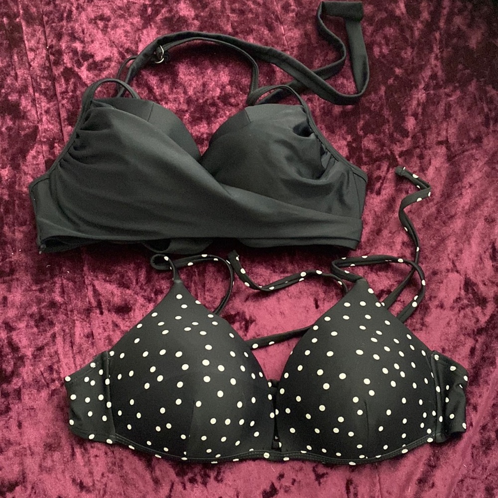 2 bikini tops tops selling as a bundle